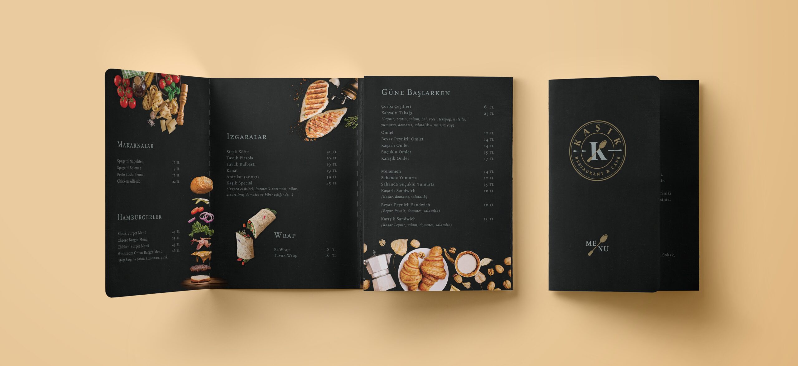 KAŞIK RESTAURANT menu